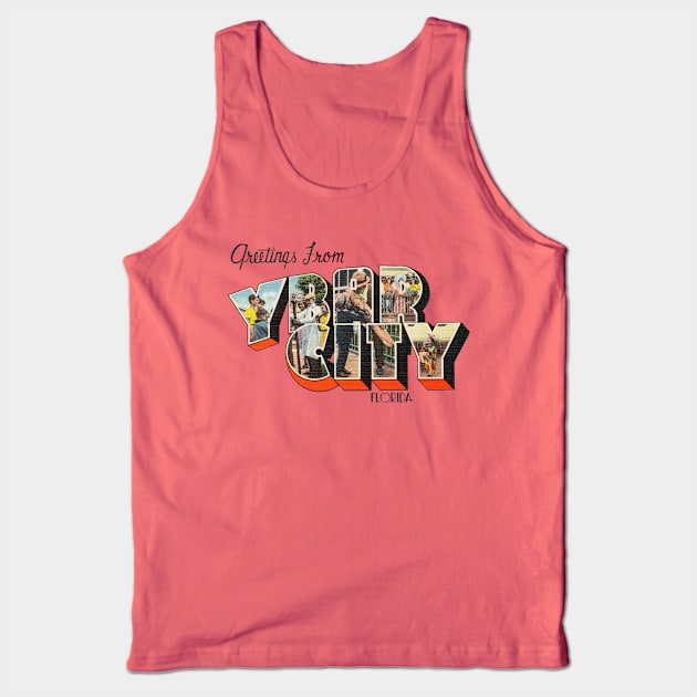 Greetings from Ybor City Florida Tank Top by reapolo